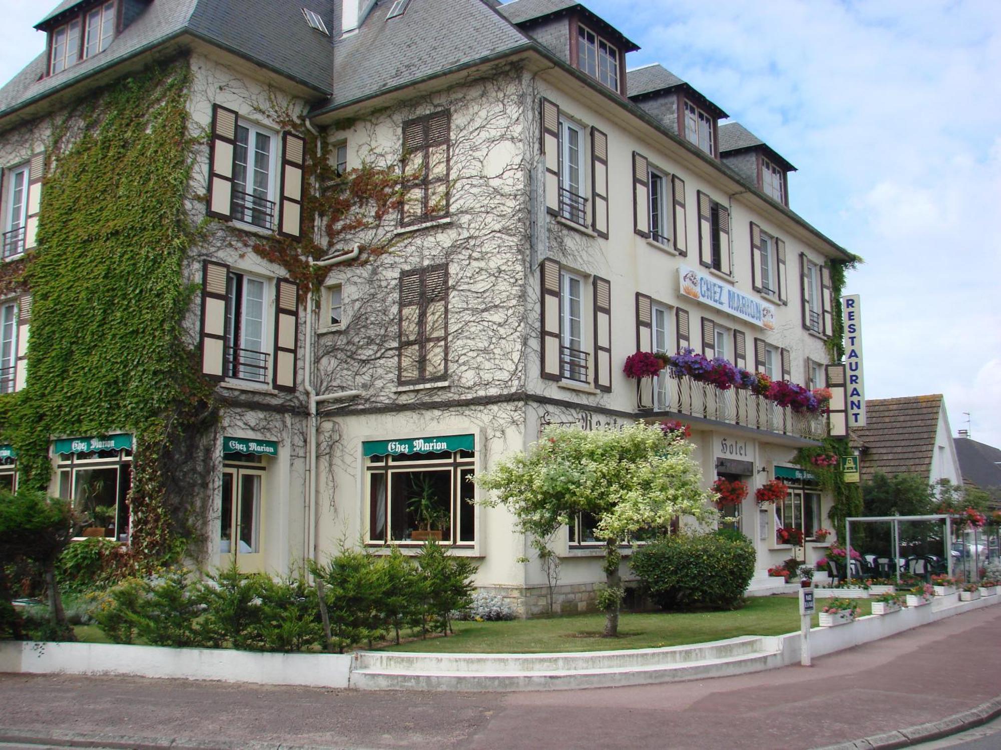 Chez-Marion Hotel Merville-Franceville-Plage Buitenkant foto