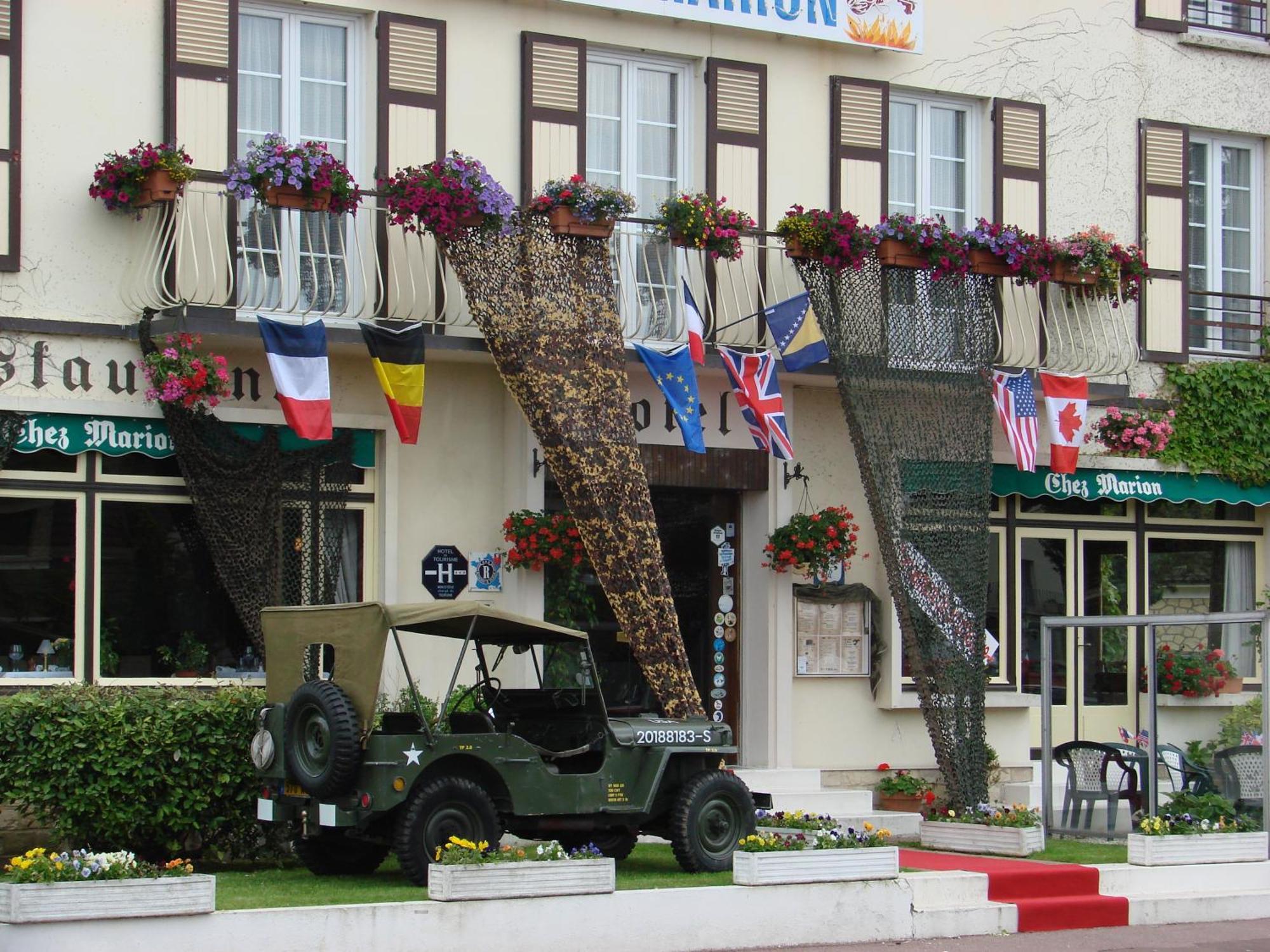 Chez-Marion Hotel Merville-Franceville-Plage Buitenkant foto